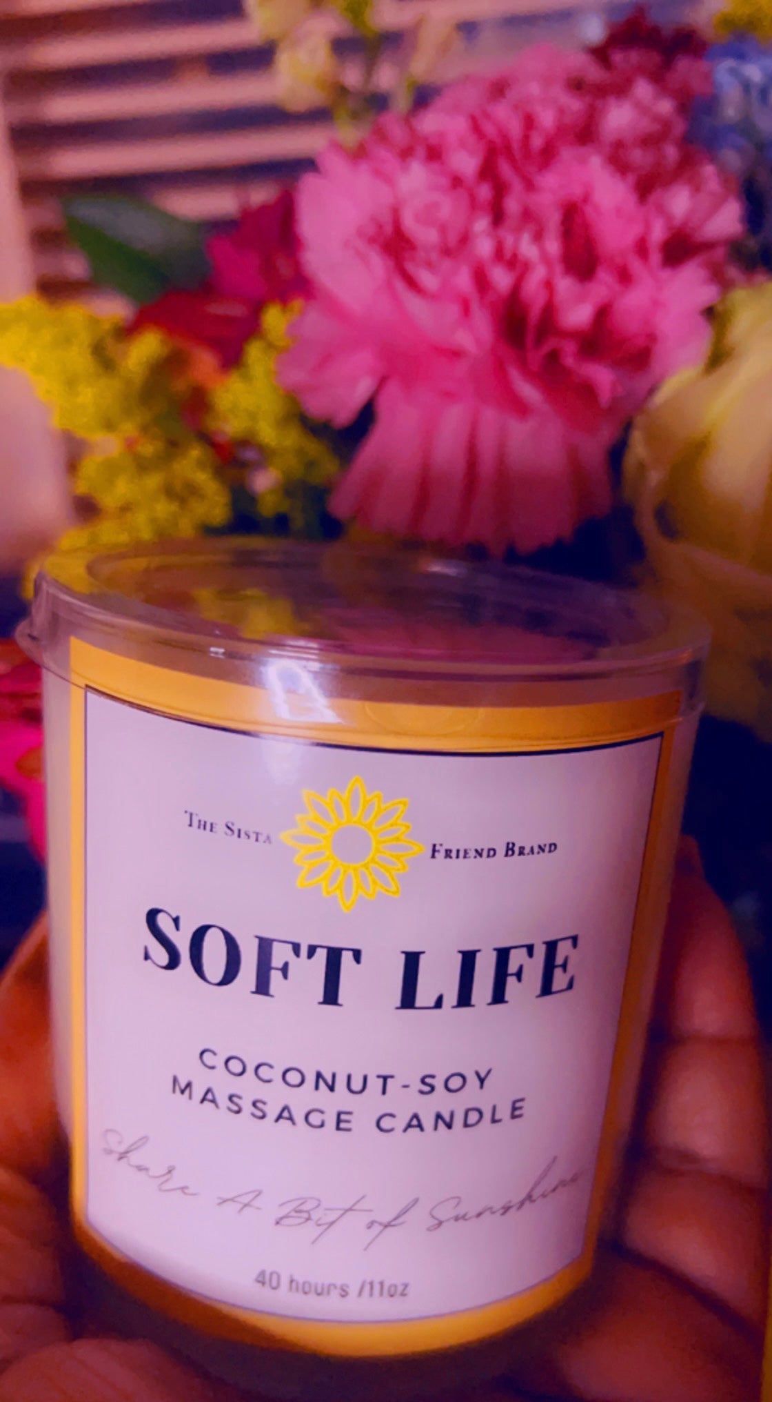 Blend of Zen Massage Candle- Soft Life