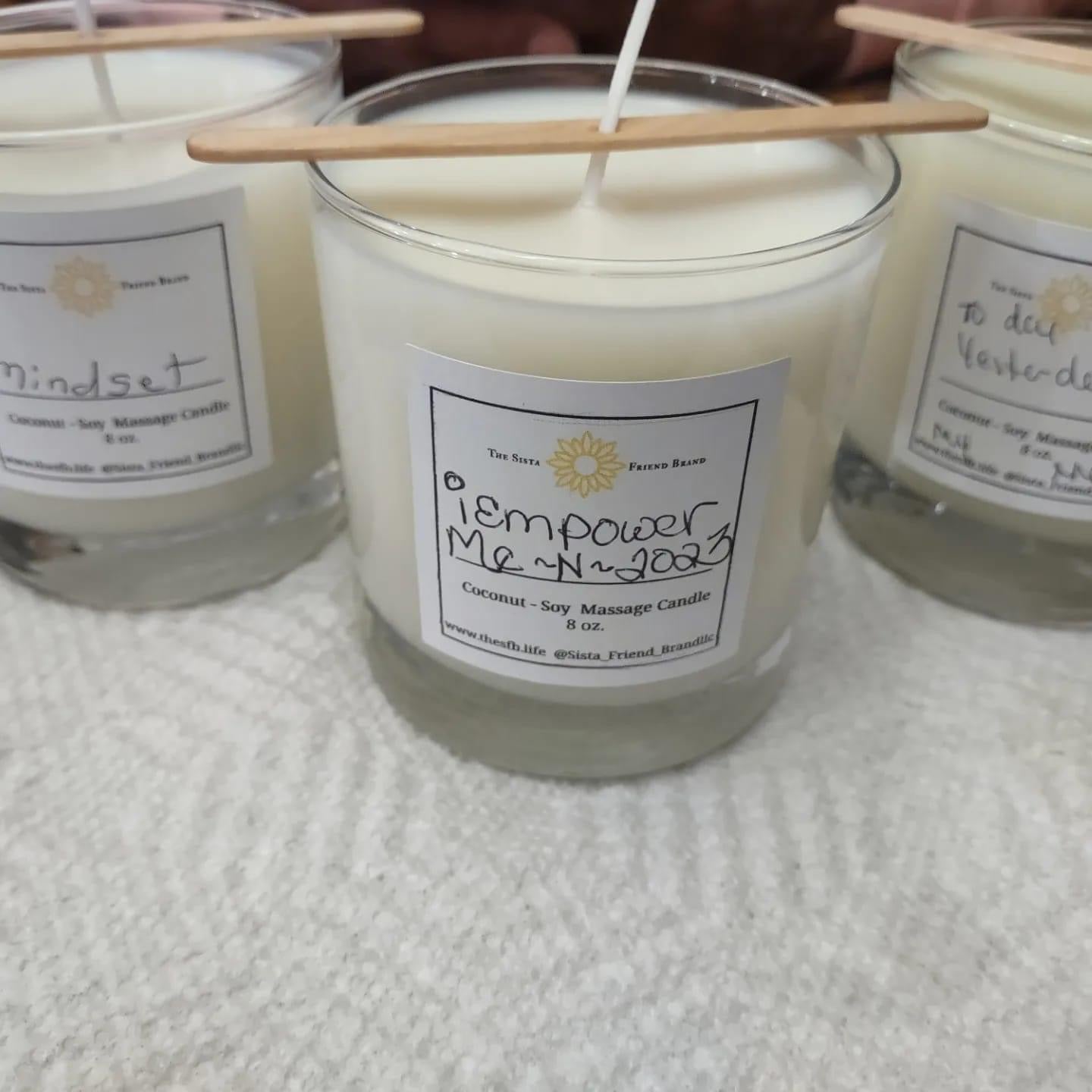 DIY Massage Oil Candle Making-For One