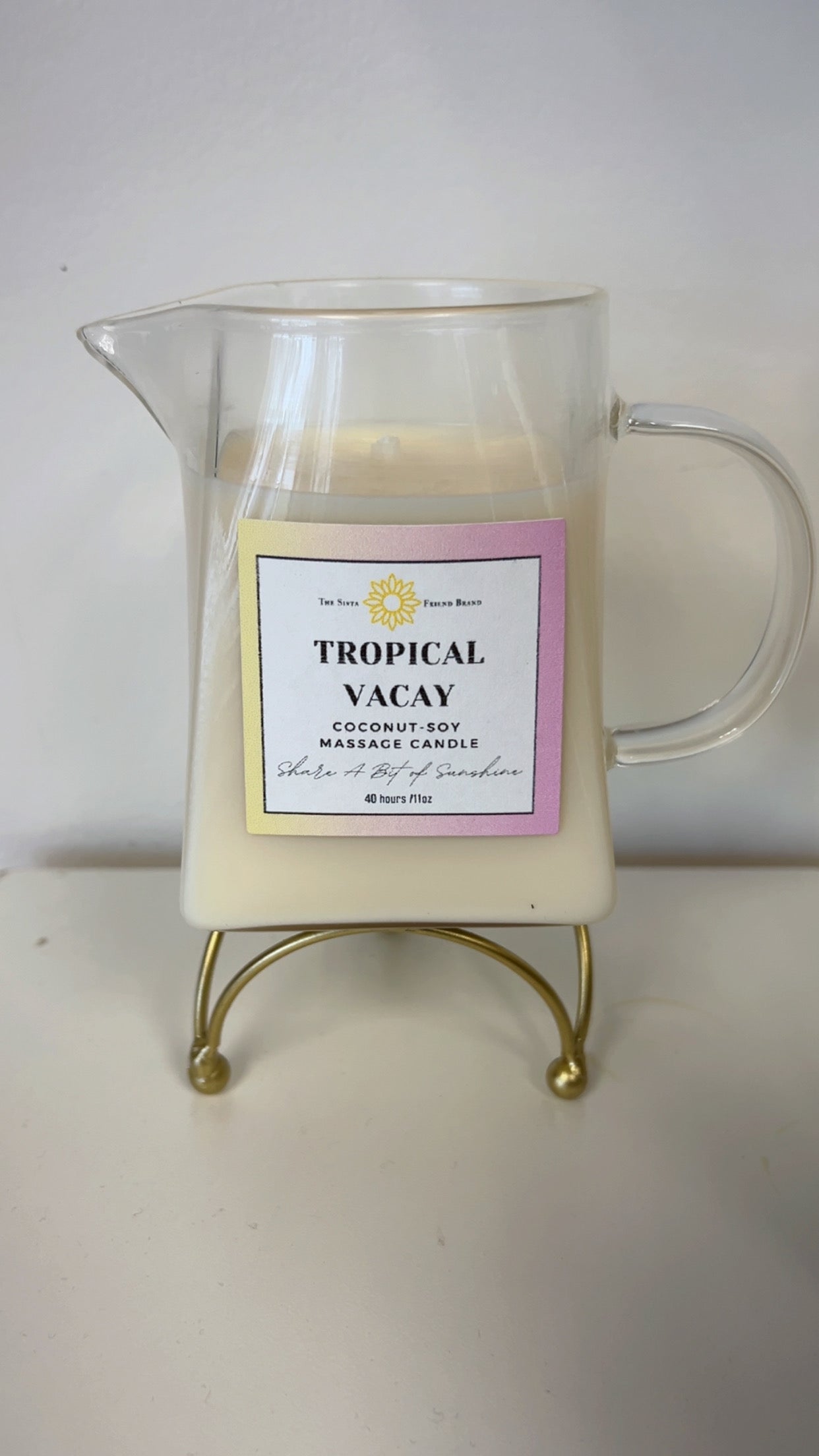 Blend of Zen Massage Candle- Tropical Vacay