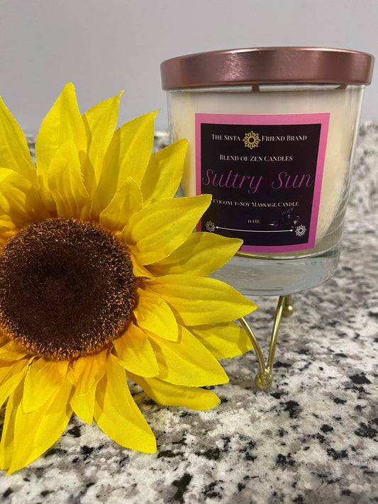 Blend of Zen Massage Candle- Sultry Sun