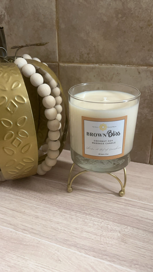 Blend of Zen Massage Candle- Brown Bliss