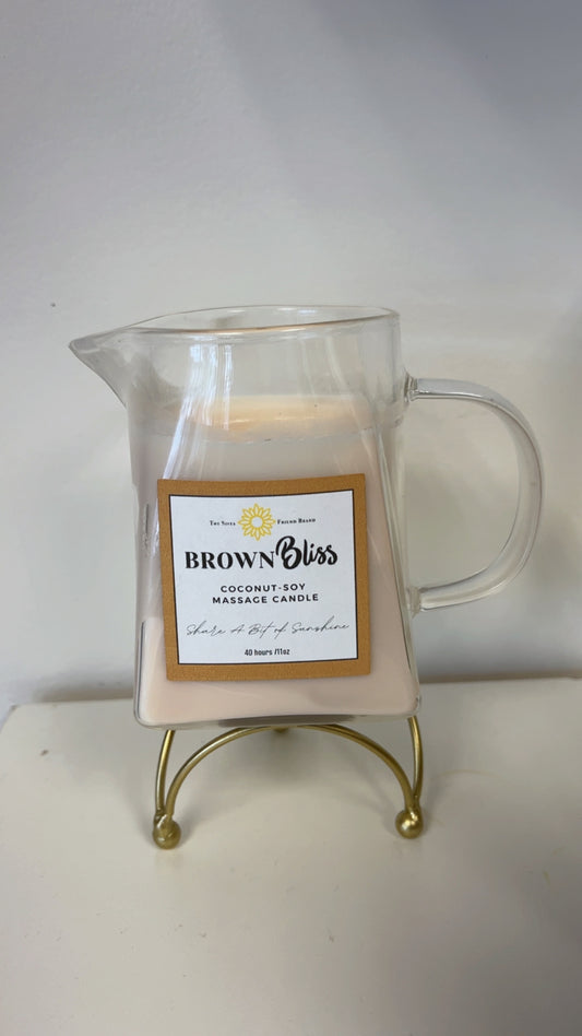 Blend of Zen Massage Candle- Brown Bliss